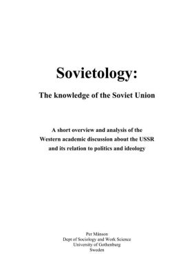  Knowledge and Power: A Study of Ideology and Discourse in Soviet Russia